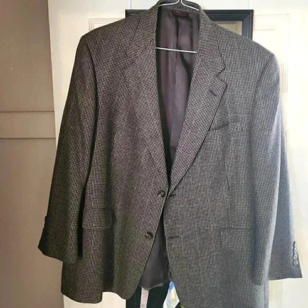 Hart Schaffner & Marx Vintage Wool Suit Jacket
